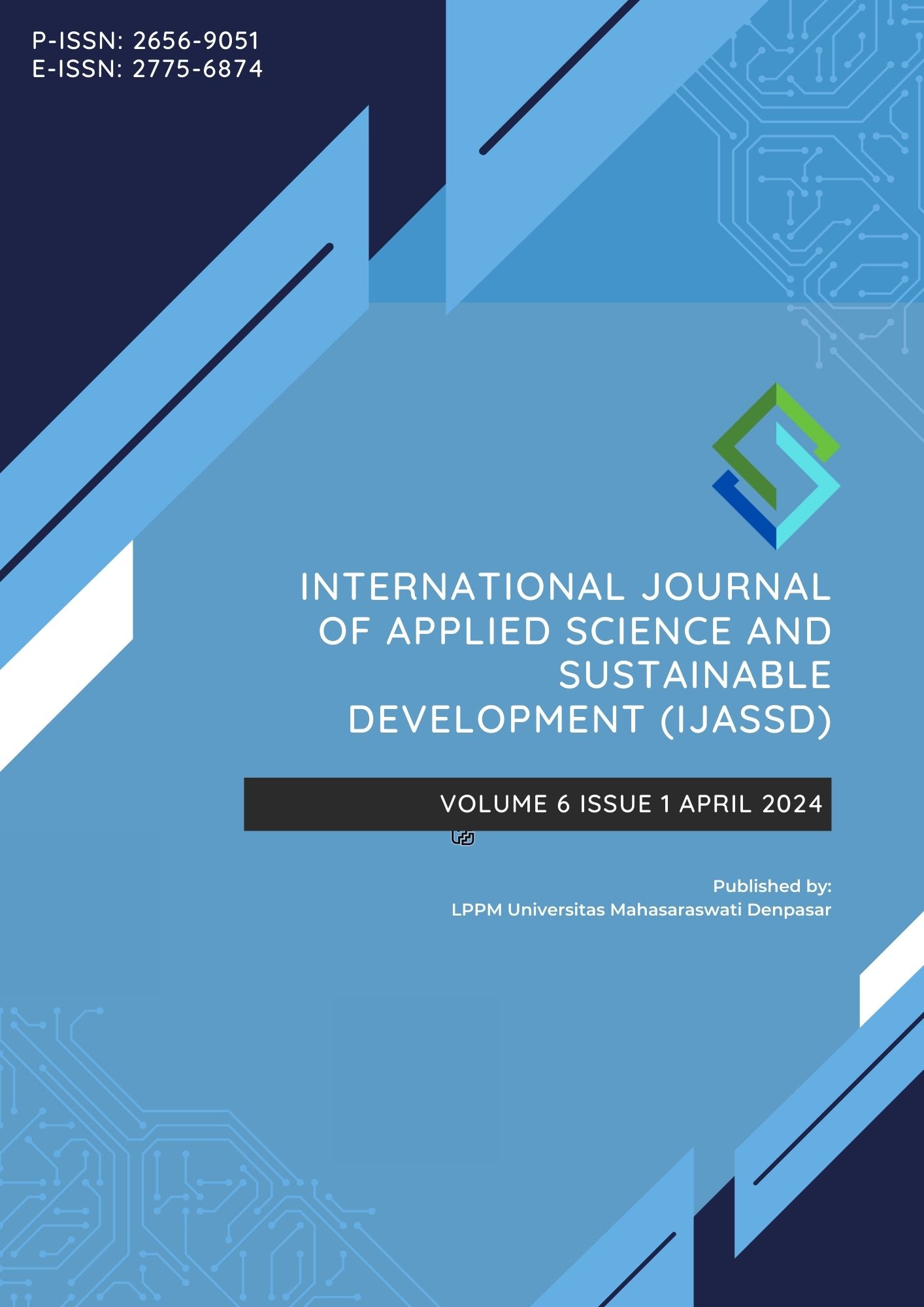 					View Vol. 6 No. 1 (2024): International Journal of Applied Science and Sustainable Development (IJASSD)
				