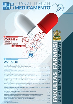 Jurnal Ilmiah Medicamento 6(1)