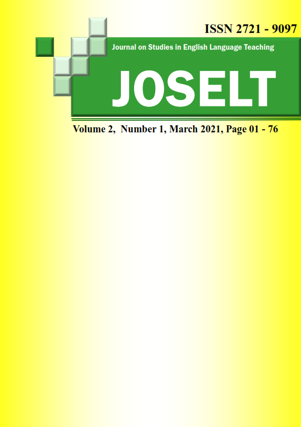 					View Vol. 2 No. 1 (2021): JOSELT
				