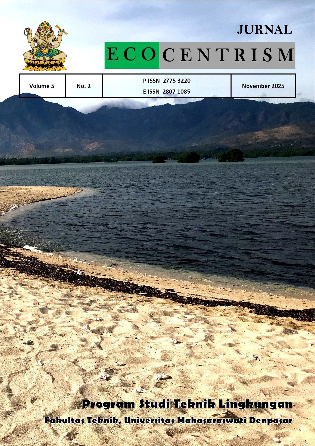					View Vol. 5 No. 2 (2025): Jurnal Ecocentrism
				
