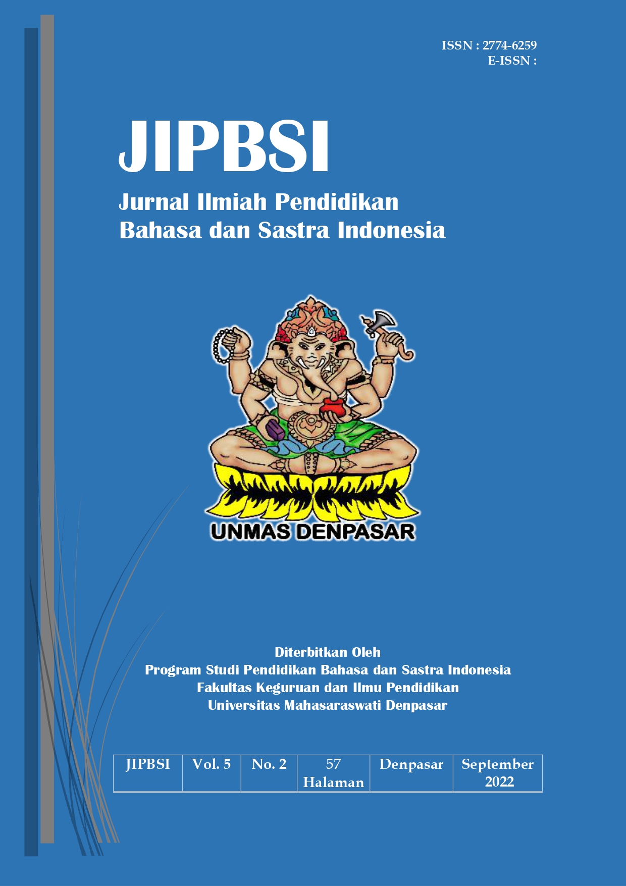 					View Vol. 5 No. 2 (2022): JIPBSI
				