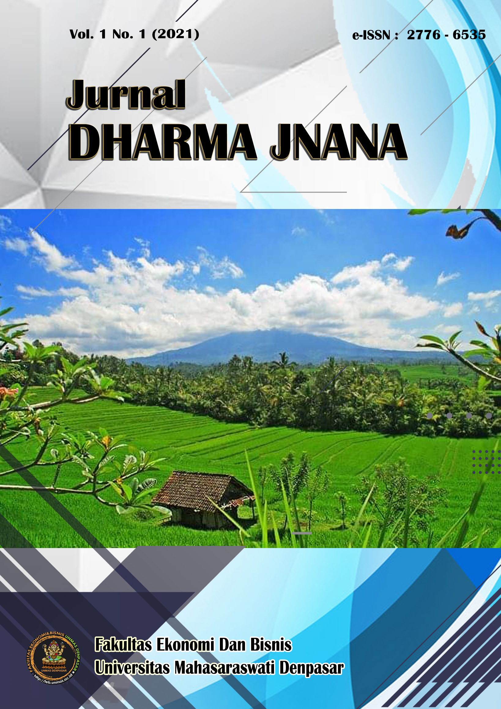 					View Vol. 1 No. 1 (2021): JURNAL DHARMA JNANA
				