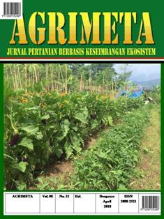 					View Vol. 8 No. 15 (2018): Agrimeta: Jurnal Pertanian Berbasis Keseimbangan Ekosistem
				