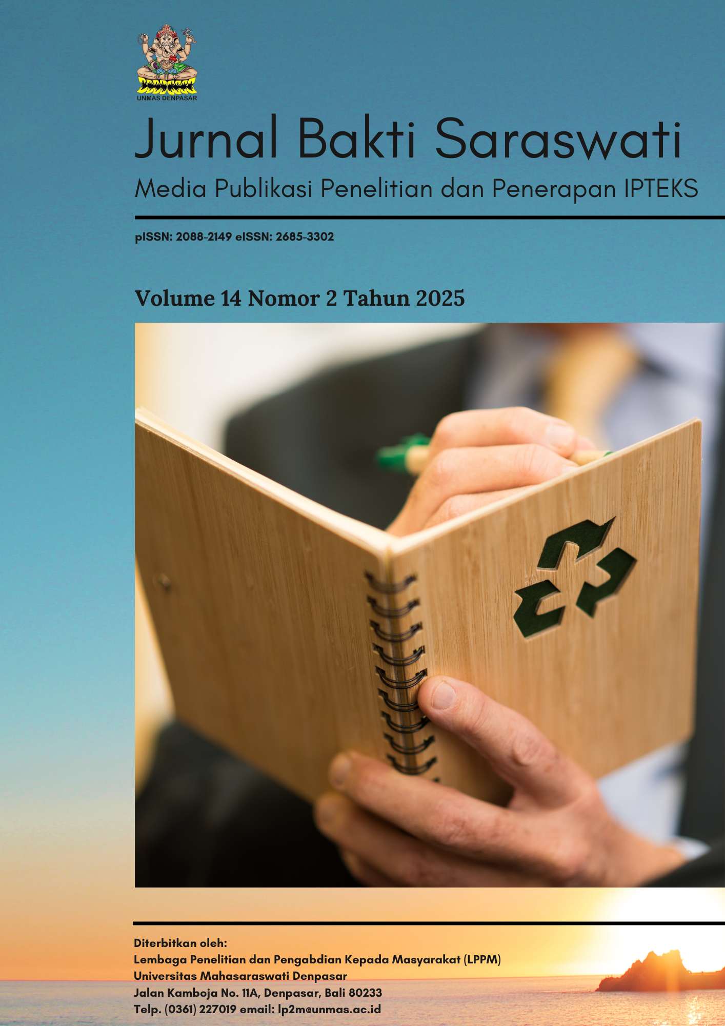 					View Vol. 14 No. 2 (2025): Jurnal Bakti Saraswati Vol. 14, No 2, Oktober 2025
				