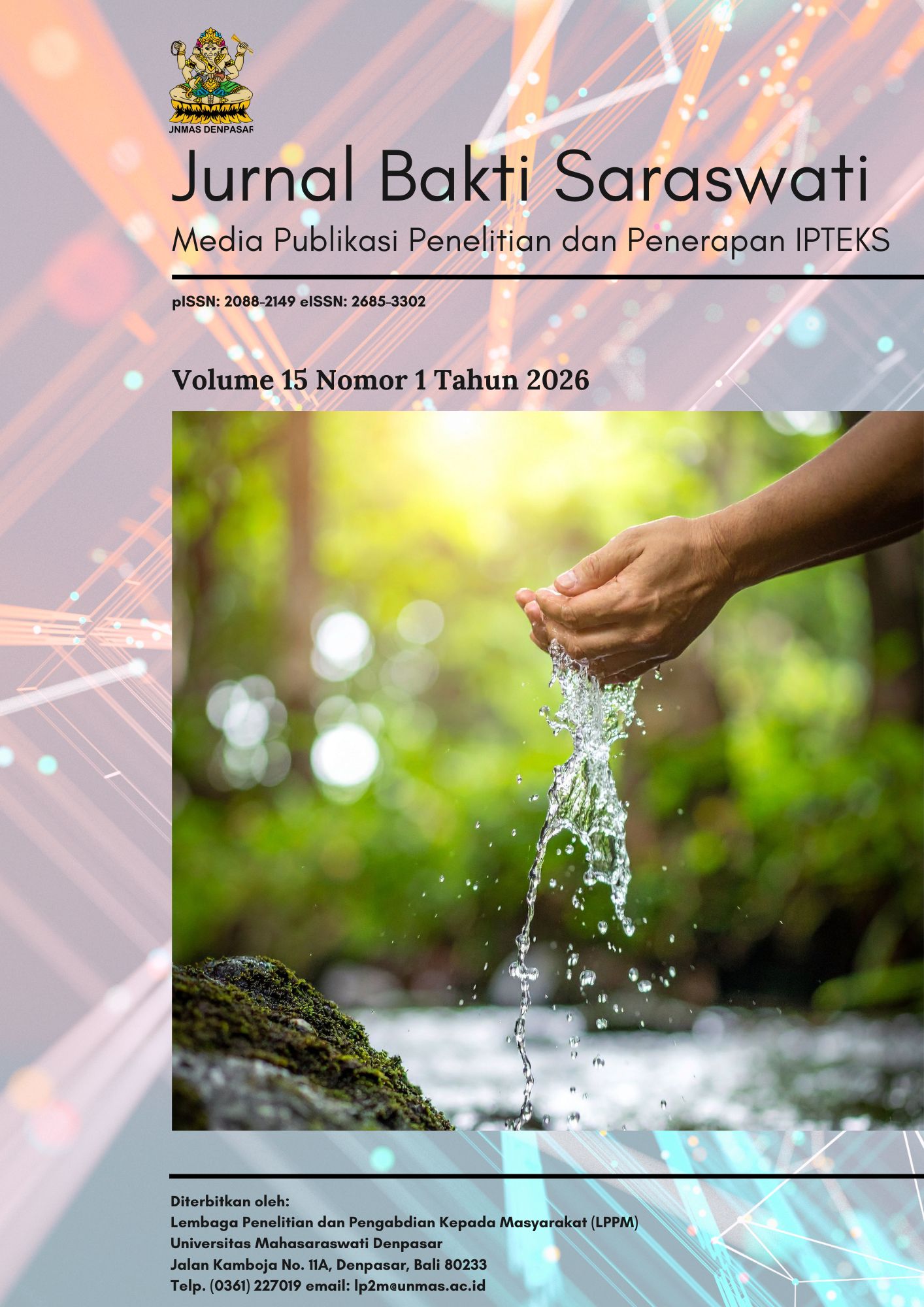 					View Vol. 15 No. 1 (2026): JBS (Jurnal Bakti Saraswati)
				